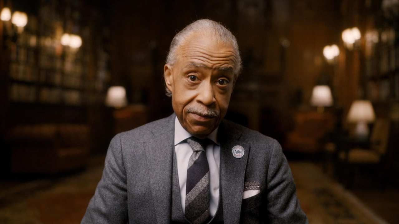 man looking at the camera