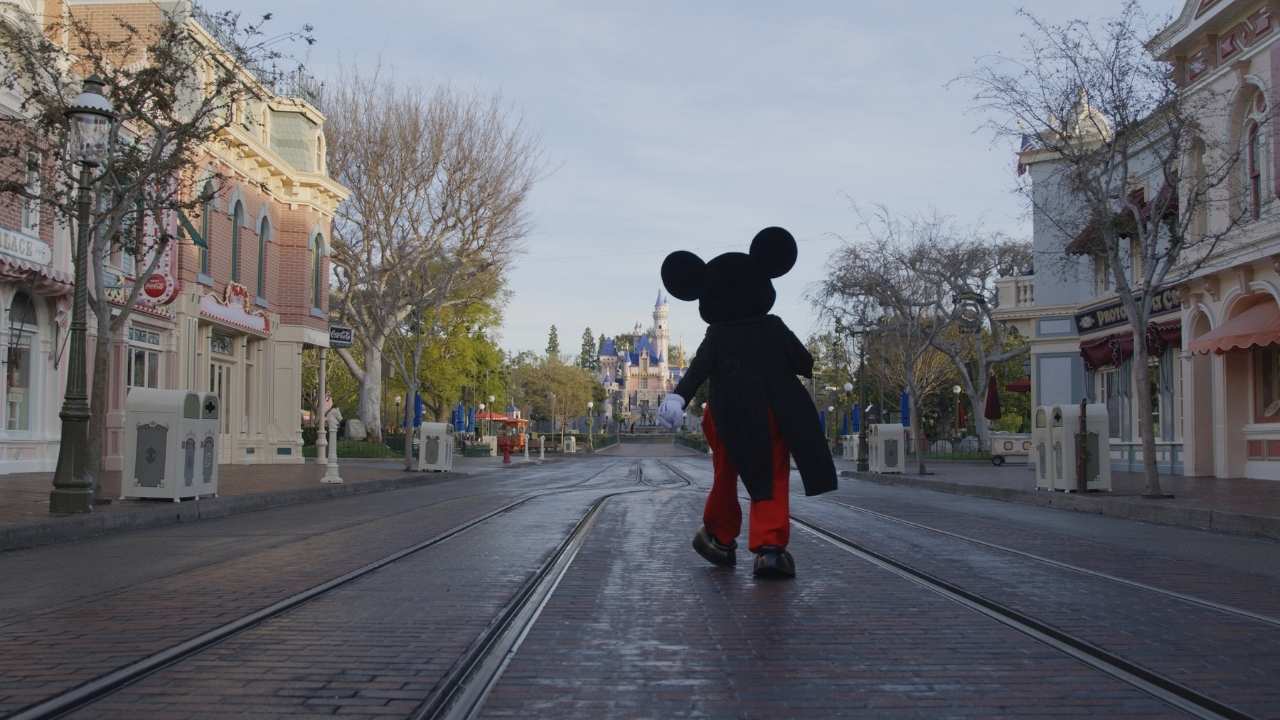 MIckey Mouse at Disneyland
