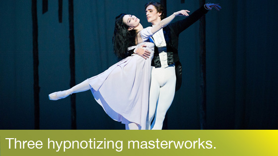 Image from Ballet on Screen: The Dream/Symphonic Variations/Marguerite and Armand